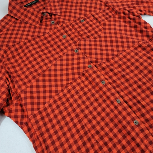 Woolrich Plaid Button Front Womens Shirt Top Sz 2XL - Picture 5 of 15